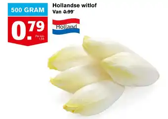 Hoogvliet Hollandse witlof 500g aanbieding