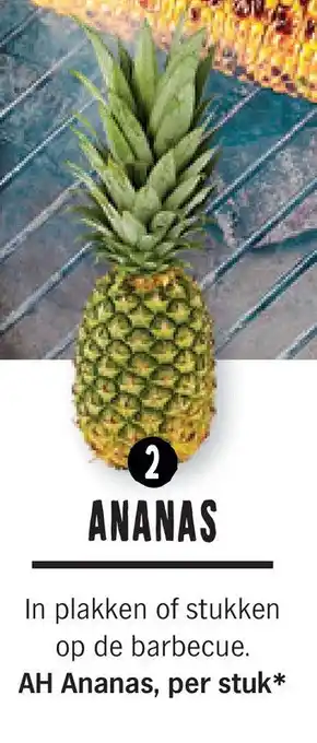 Albert Heijn AH Ananas, per stuk aanbieding