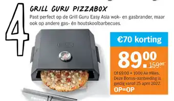 Albert Heijn Grill Guru Pizzabox aanbieding