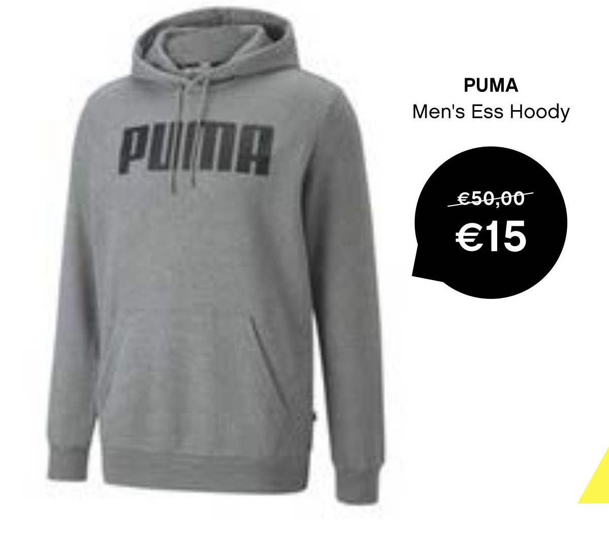 Puma Men's ess hoody aanbieding bij Amsterdam The Style Outlets