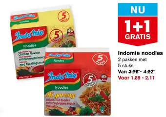 Hoogvliet Indomie noodles aanbieding