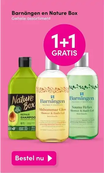 DA Barnängen en Nature Box aanbieding