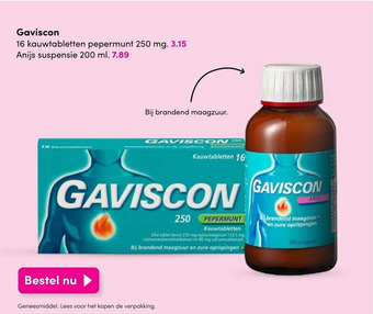 DA Gaviscon aanbieding