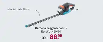 Karwei Gardena heggenschaar EasyCut 450/50 aanbieding