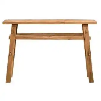 Leen Bakker Sidetable Viktor - naturel - 80x120x30 cm aanbieding