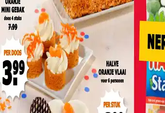 MCD Supermarkt ORANJE MINI GEBAK aanbieding