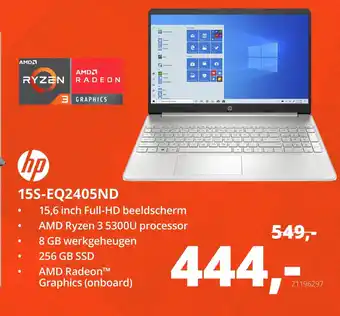 Paradigit HP 15S-EQ2405ND aanbieding