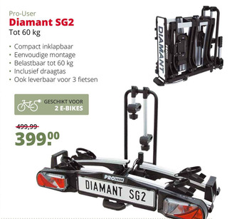 Teun Diamant SG2 Tot 60 kg aanbieding