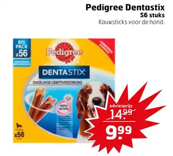 Trekpleister Pedigree Dentastix aanbieding