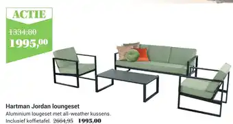 Tuincentrum Osdorp Hartman Jordan loungeset aanbieding