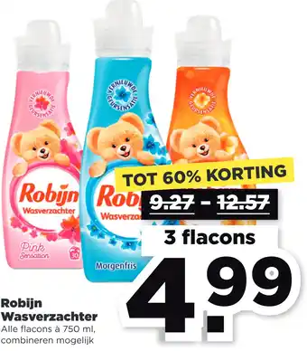 PLUS Robijn Wasverzachter 750 ml aanbieding