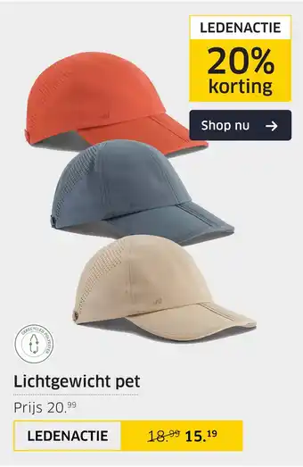 ANWB Lichtgewicht pet aanbieding