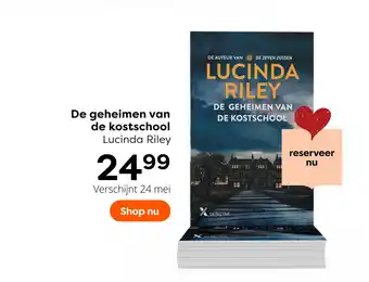 The Read Shop De geheimen van de kostschool - Lucinda Riley aanbieding