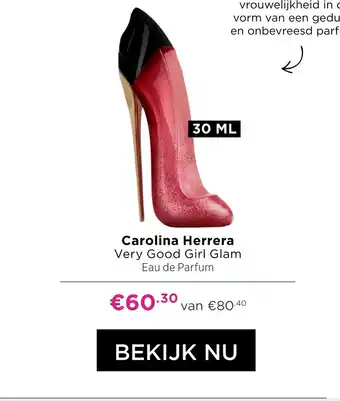 ICI Paris XL Carolina Herrera Very Good Girl Glam aanbieding