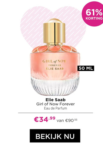 ICI Paris XL Elie Saab Girl of Now Forever aanbieding
