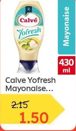 Ochama Calve Yofresh Mayonaise Knijpfles 430ml aanbieding