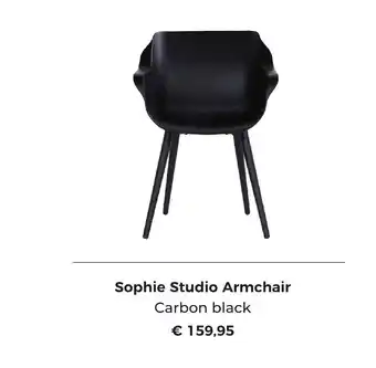 Hartman Sophie Studio Armchair Carbon black aanbieding