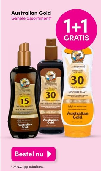 DA Australian Gold Gehele assortiment aanbieding