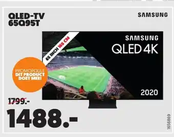 MediaMarkt Samsung QLED-TV 65Q95T aanbieding