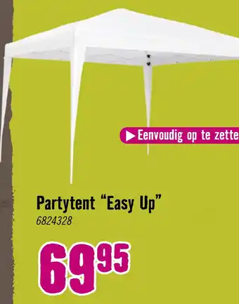 Hornbach Partytent "Easy Up 6824328 aanbieding