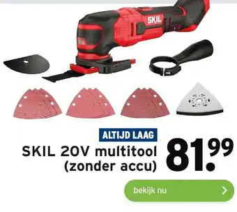 GAMMA Skil 20v multitool (zonder accu) aanbieding