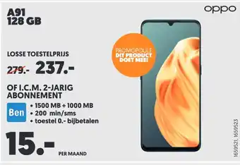 MediaMarkt Oppo a91 128 gb aanbieding