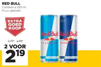 Jumbo Red bull 250ml aanbieding