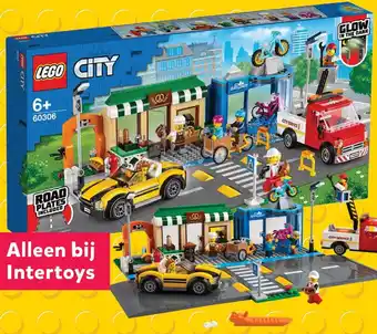 Intertoys Lego city winkelstraat 60306 aanbieding