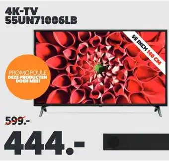 MediaMarkt LG 4k-tv 55un71006lb aanbieding