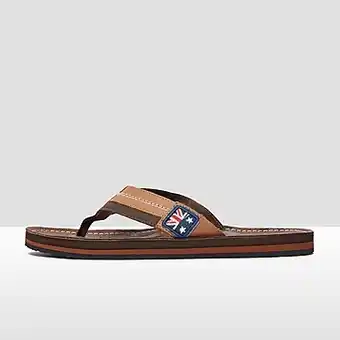 Perry Sport New zealand auckland levin slippers bruin heren aanbieding