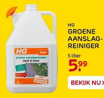 Praxis HG Groene aanslagreiniger 5L aanbieding