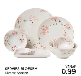 Xenos Servies Bloesem aanbieding