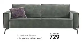 IN.HOUSE 3-zitsbank Sinton aanbieding