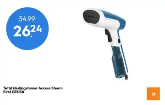 Blokker Tefal kledingstomer access steam first DT6130 aanbieding