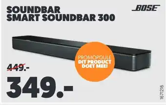 MediaMarkt Bose soundbar smart soundbar 300 aanbieding