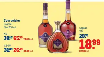 Makro Courvoisier 700ml aanbieding