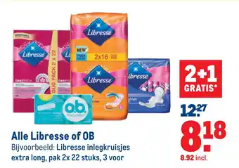 Makro Alle Libresse of ob aanbieding