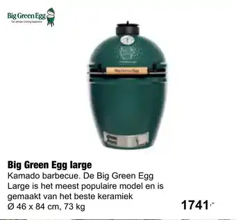 Tuincentrum De Boet Big Green Egg large aanbieding