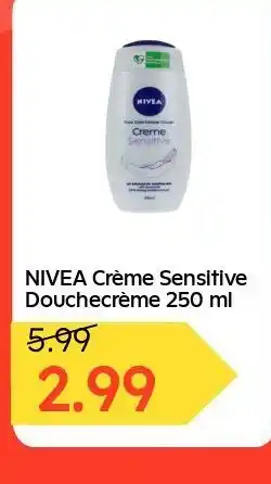 Ochama NIVEA Crème Sensitive Douchecrème 250 ml aanbieding