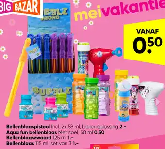 Big Bazar Bellenblaas aanbieding