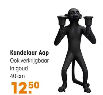 Kwantum Kandelaar Aap 40cm aanbieding