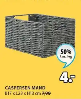 Jysk CASPERSEN MAND aanbieding