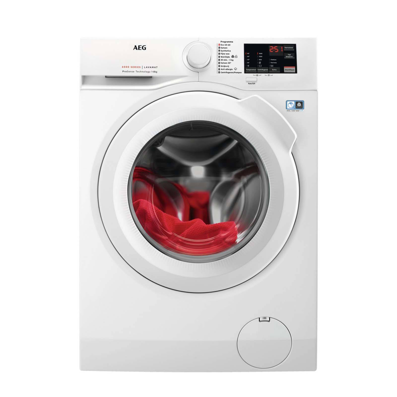 AEG AEGL6FBN8600 ProSense wasmachine aanbieding bij Wehkamp