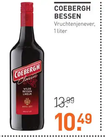 Gall & Gall Coebergh Bessen 100CL Overig 1liter aanbieding