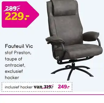 Leen Bakker Fauteil Vic aanbieding