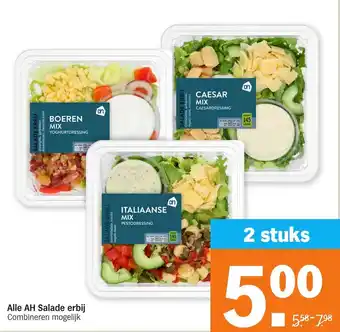 Albert Heijn AH Salade erbij 2st aanbieding