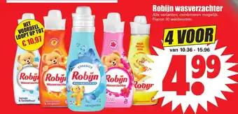 Dirk Robijn wasverzachter 4st aanbieding