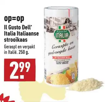 ALDI Il Gusto Dell' Italia Italiaanse strooikaas aanbieding