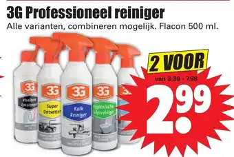 Dirk 3G Professioneel reiniger 2*500ml aanbieding