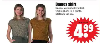 Dirk Dames shirt s-xl aanbieding